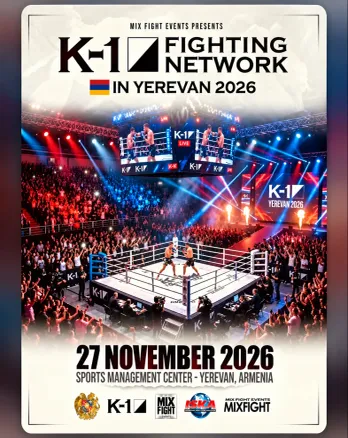 K-1 Fighting Network in Yerevan 2026