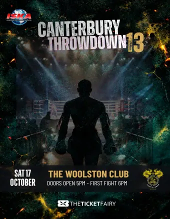 Official flyer for Canterbury Throwdown 13