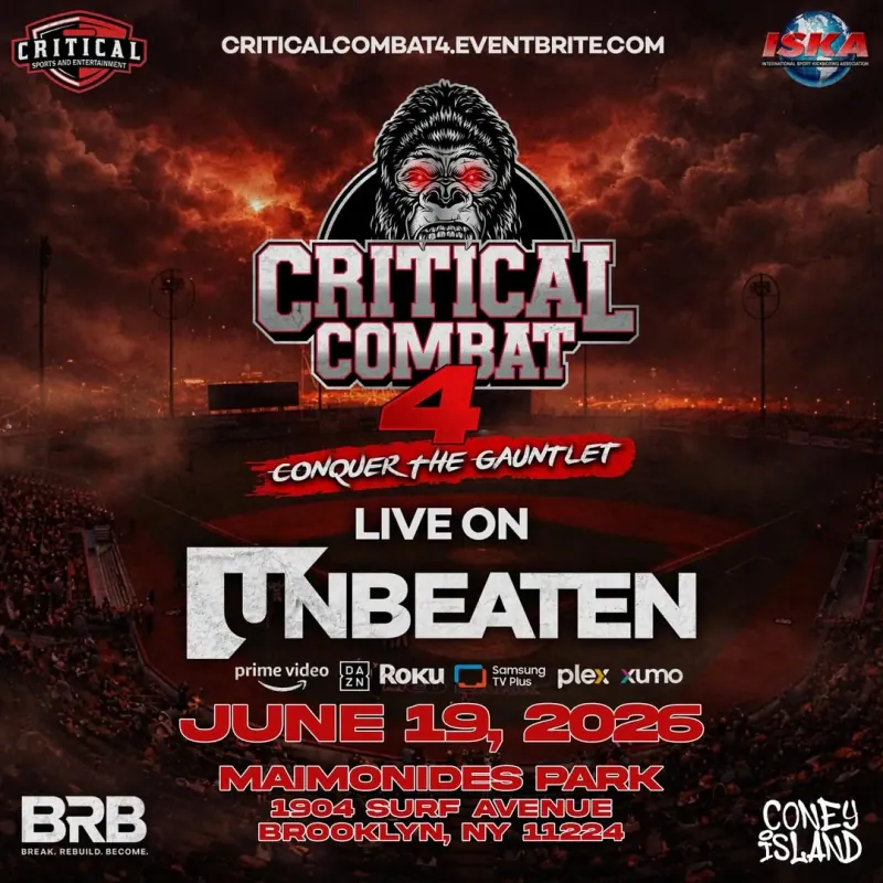 Official flyer for Critical Combat 4