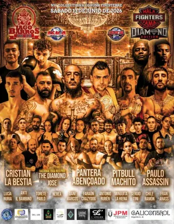 Official flyer for Diamond Edition Fight Night