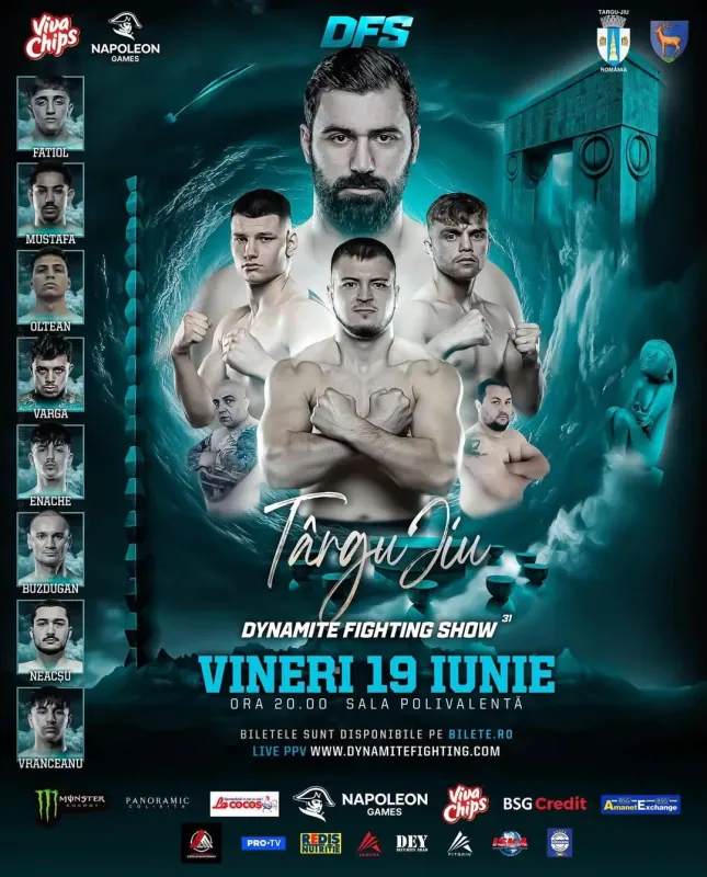 Official flyer for Dynamite Fighting Show 31
