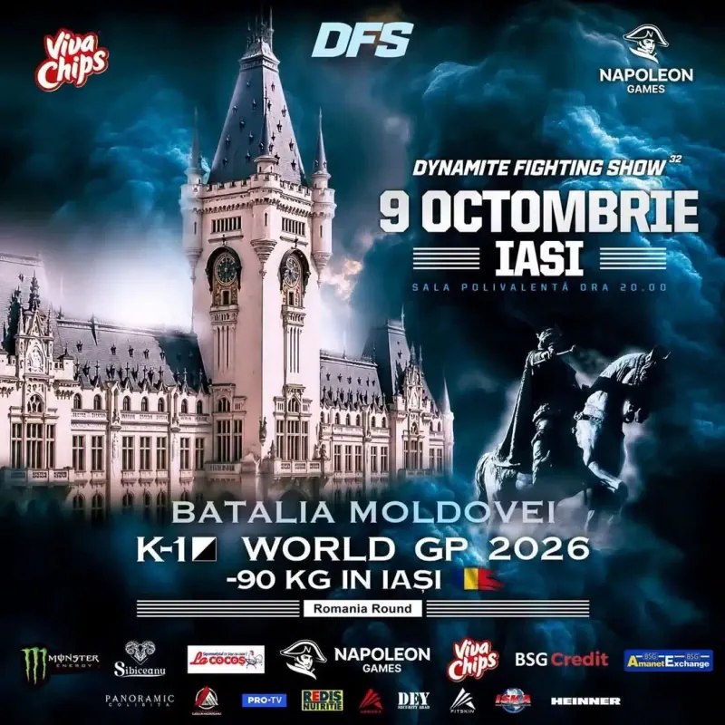 Official flyer for Dynamite Fighting Show 32