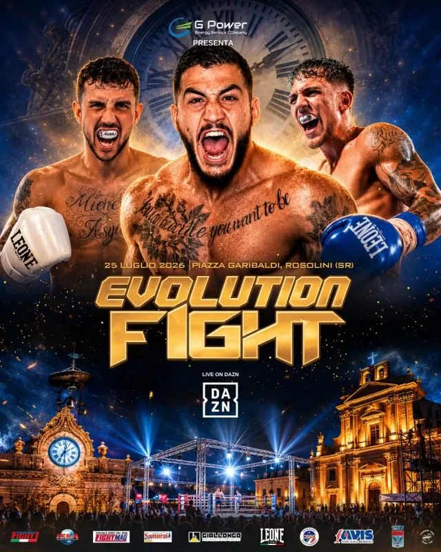 Official flyer for Evolution Fight