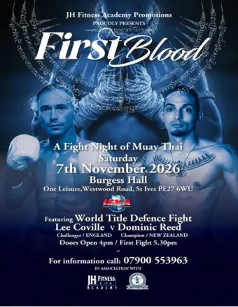 Official flyer for First Blood