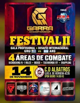 Official flyer for Garra Championship Festival II