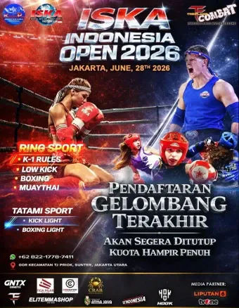 Official flyer for Indonesia Open