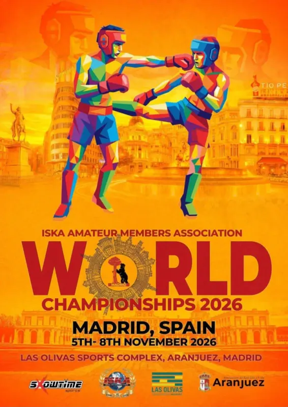 Official flyer for ISKA World Championships 2026 (Amateur)