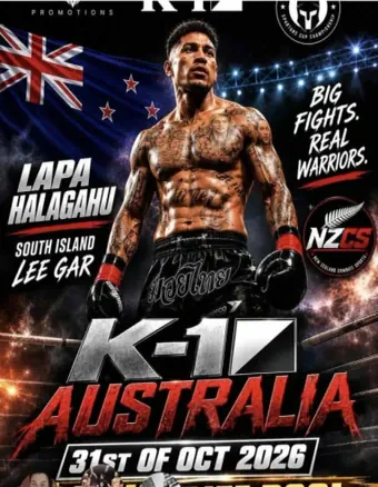 Official flyer for K-1 Australia