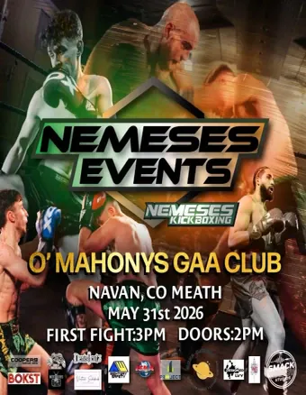 Official flyer for Nemeses Events