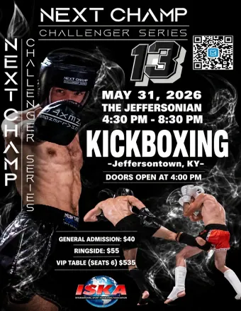 Official flyer for Next Champ Challenger Series 13