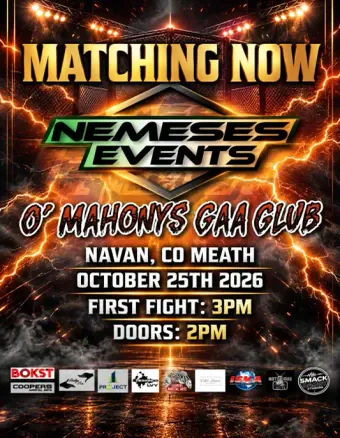 Official flyer for O’Mahonys GAA Club Matching Now