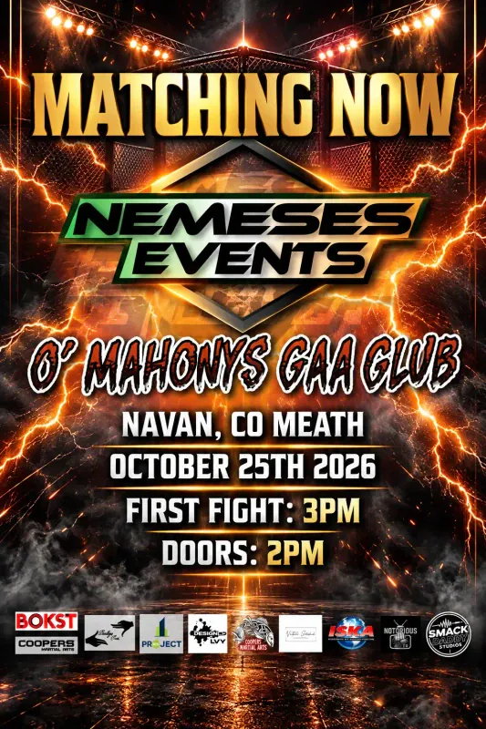 Official flyer for O’Mahonys GAA Club Matching Now