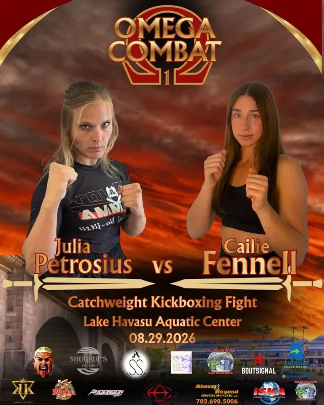 Official flyer for Omega Combat 12