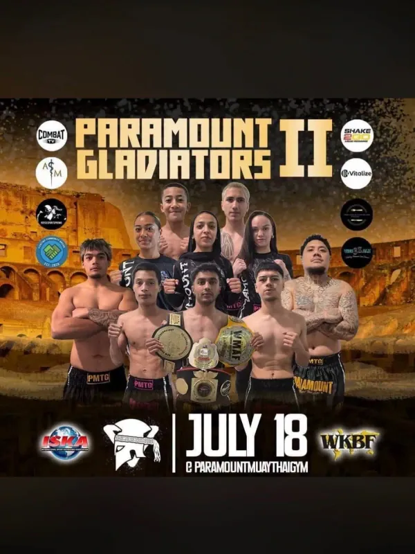 Official flyer for Paramount Gladiators II