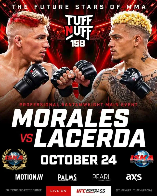 Official flyer for Tuff Nuff 158