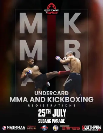 Official flyer for Undercard MMA and Kickboxing
