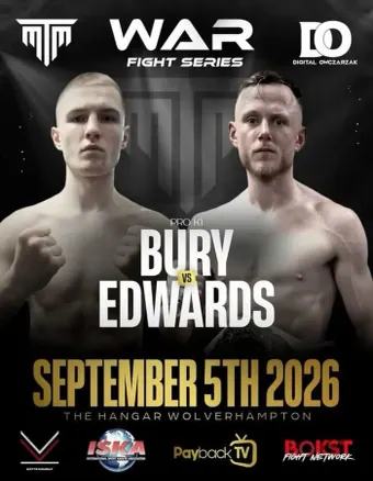 Official flyer for War Fight Series