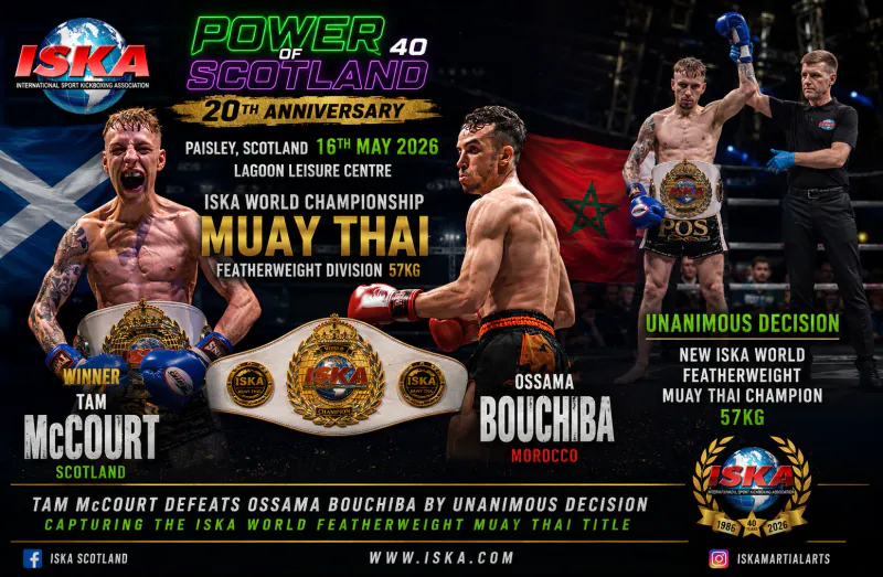 ISKA Scotland Results: Tam McCourt Crowned World Champion at POWER of SCOTLAND 40