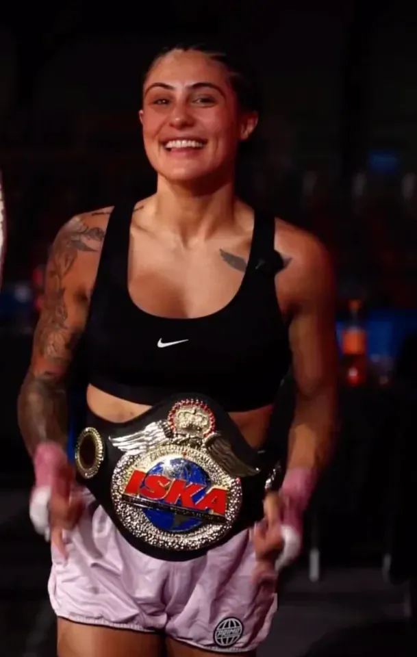 Andreia Conceição Crowned ISKA Women’s European Champion at Madeira Fight Night