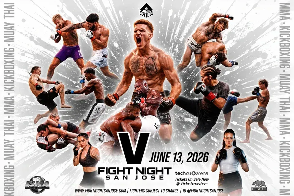 Fight Night V Set to Ignite San Jose with Multi-Discipline Combat Action