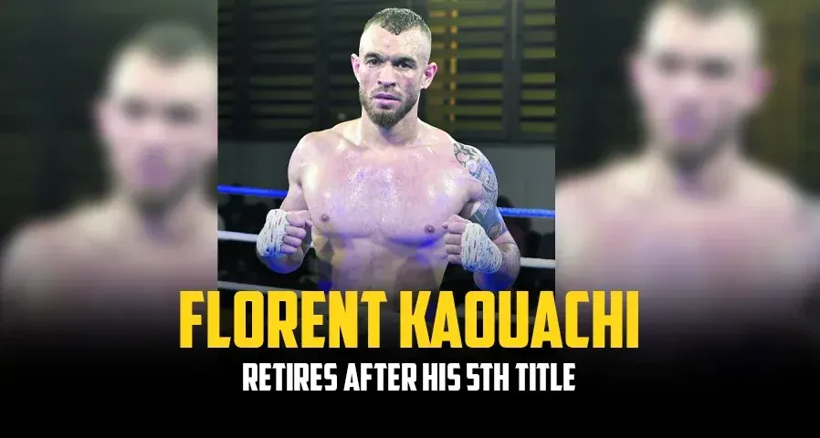 Florent Kaouachi has ended his kickboxing career.