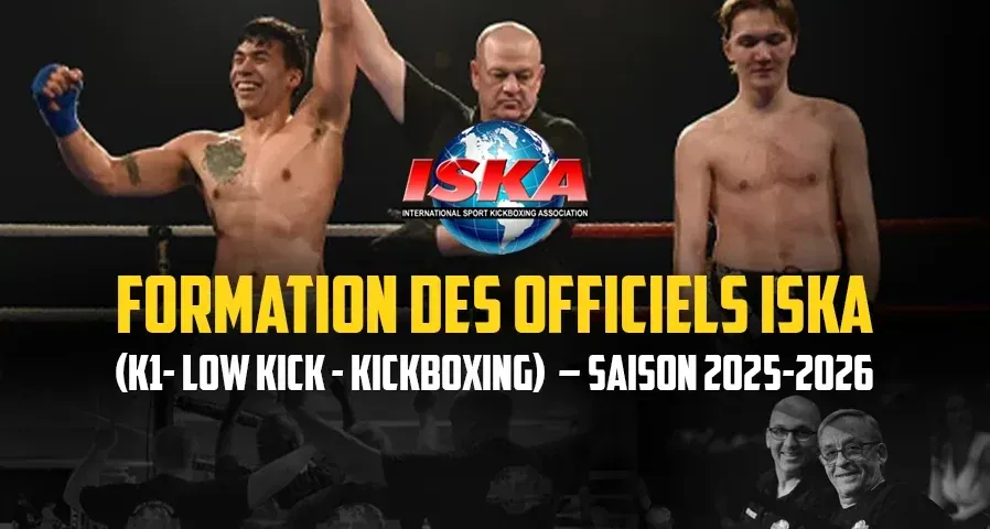 ISKA Officials Training (K1- Low Kick – Kickboxing) – 2025-2026 Season