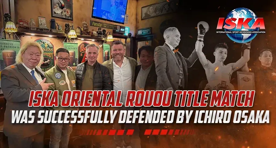 ISKA oriental Rouou title match was successfully defended by Ichiro Osaka