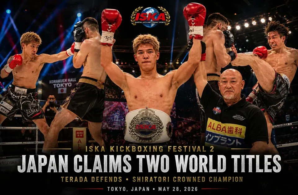ISKA World Champions Crowned at Kickboxing Festival 2 in Tokyo