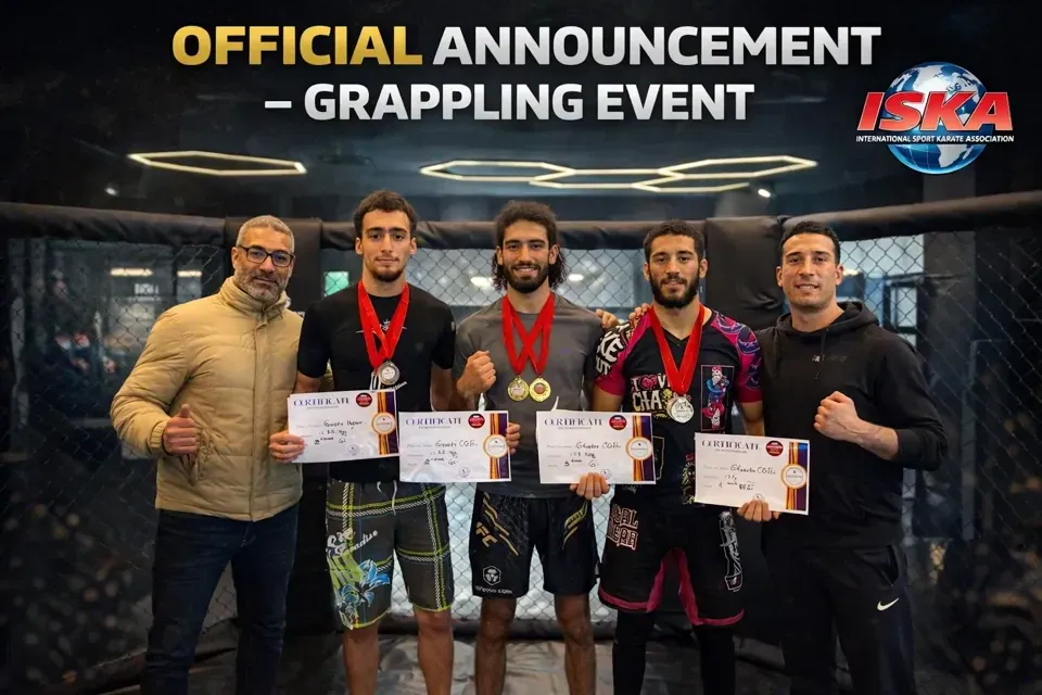 OFFICIAL ANNOUNCEMENT – GRAPPLING EVENT