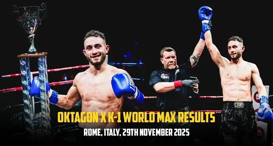 OKTAGON x K-1 WORLD MAX Results