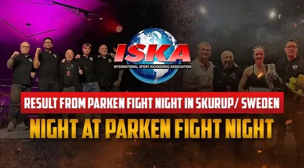 Result from Parken Fight Night in Skurup/ Sweden