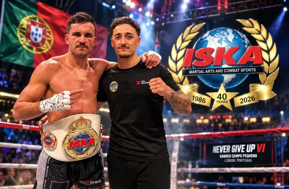 Rudi Mendes Captures ISKA European Title at NEVER GIVE UP VI in Portugal