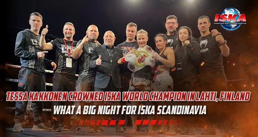 Tessa Kakkonen Crowned ISKA World Champion in Lahti, Finland
